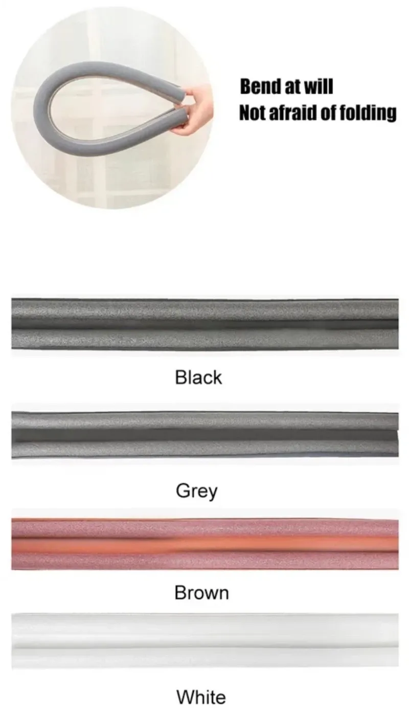Joint d'étanchéité flexible pour sous-porte, installation