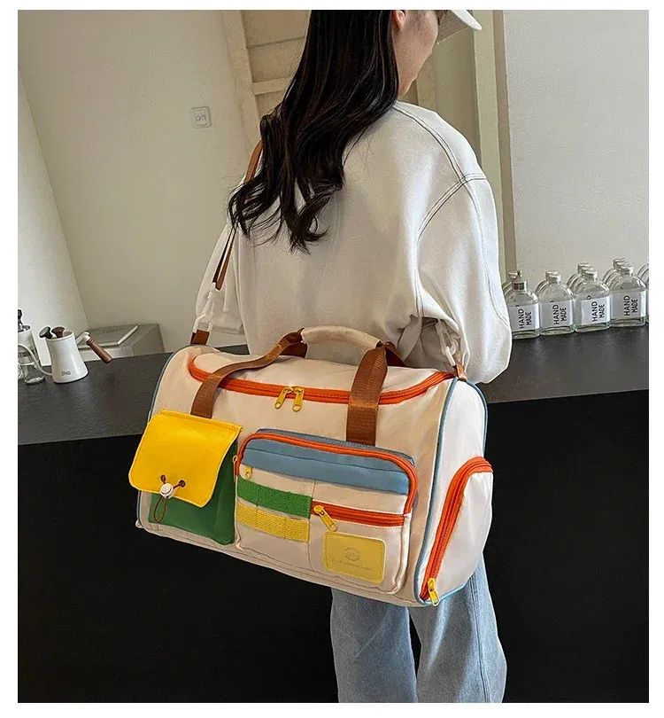 Sac de voyage et de sport avec trousse de toilette, mixte