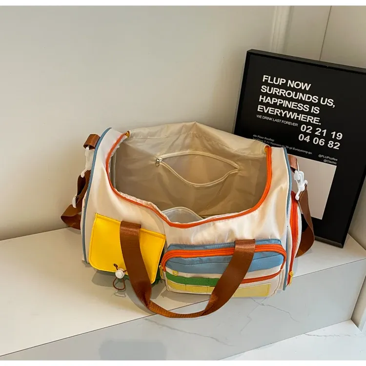 Sac de voyage et de sport avec trousse de toilette, mixte 4