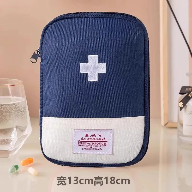 Pochette de rangement portable pour médicaments et pilules, mini trousse de premiers secours de voyage 7