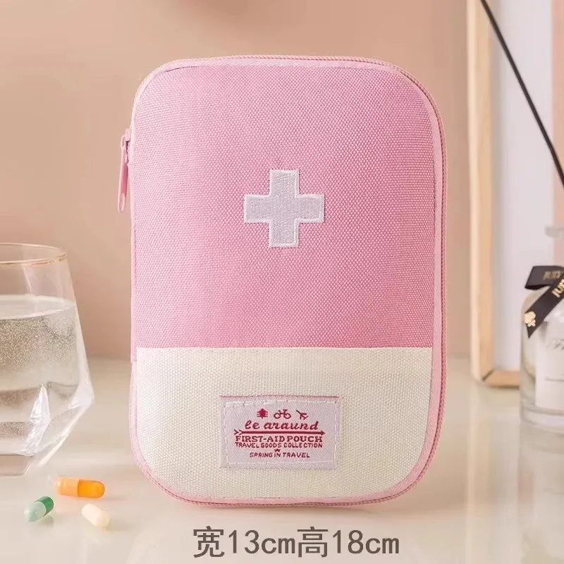 Pochette de rangement portable pour médicaments et pilules, mini trousse de premiers secours de voyage 10