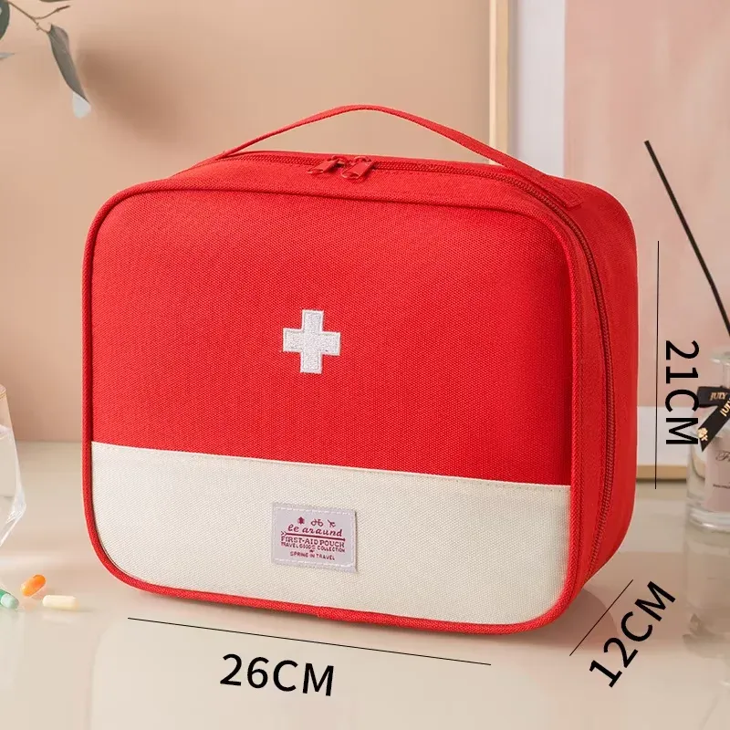 Pochette de rangement portable pour médicaments et pilules, mini trousse de premiers secours de voyage 20