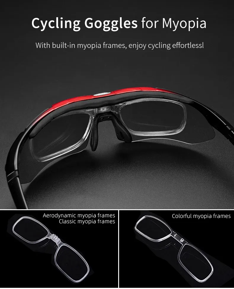 Lunettes ROCKBROS, design sportif