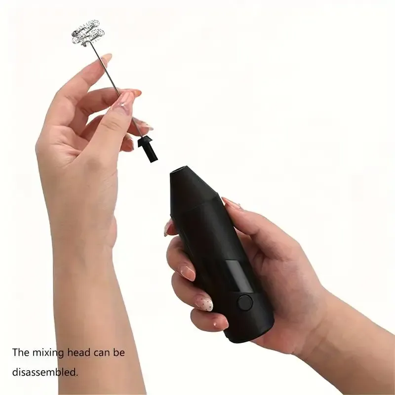 Mousseur à lait électrique portatif, mousse de lait