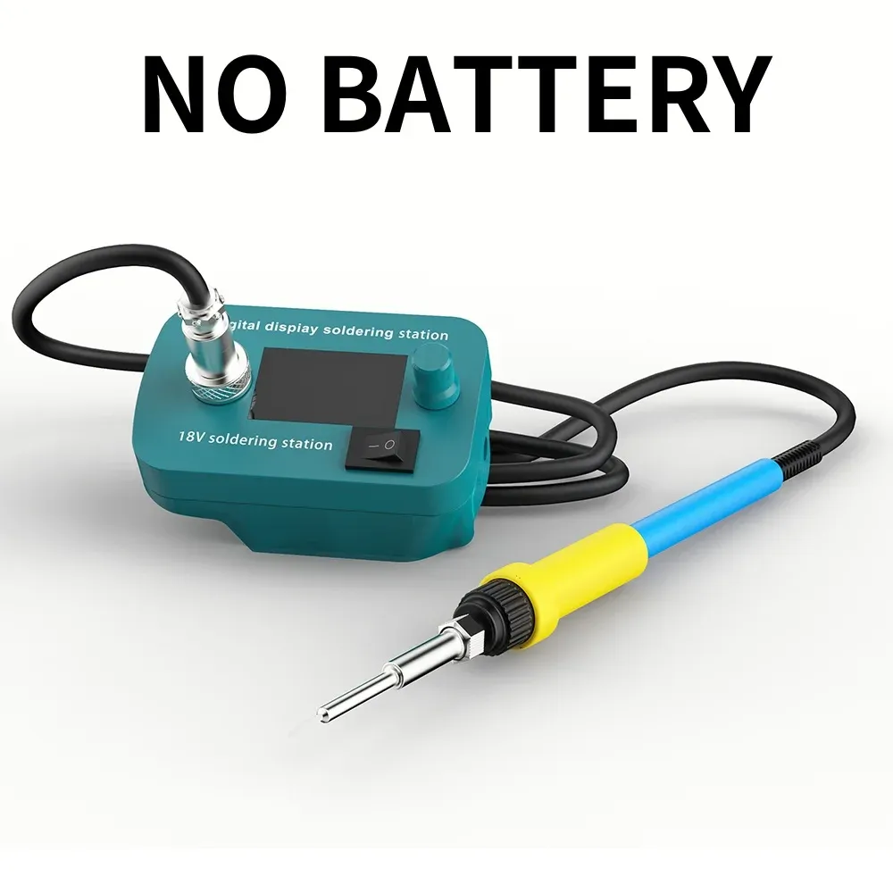 Fer à souder sans fil pour batterie Makita 14,4 V à 18 V, température réglable de 300 °C à 510 °C 7