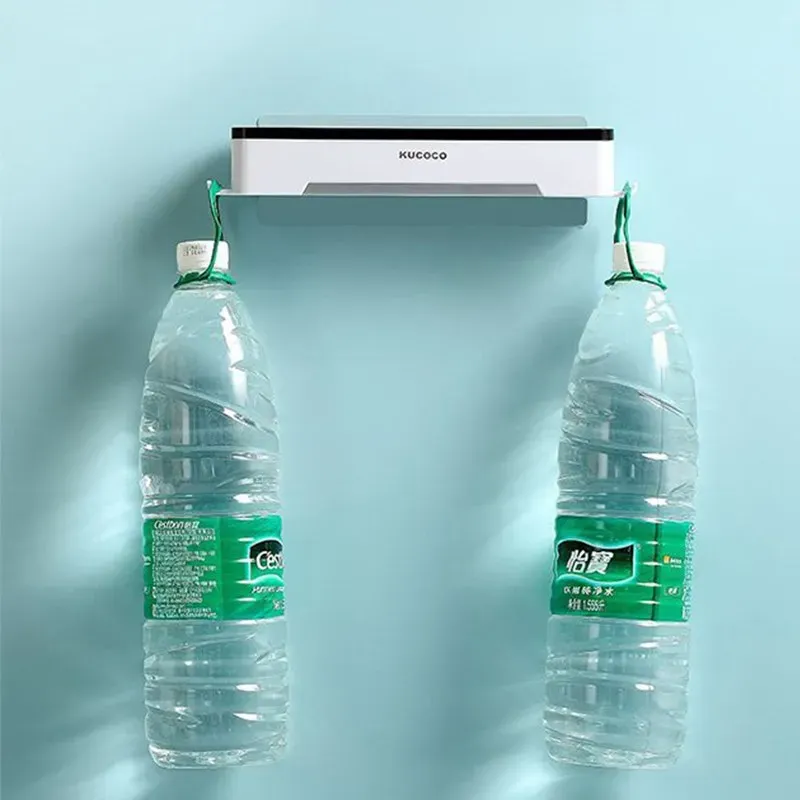Porte-couteaux mural multifonctionnel pour cuisine, support de rangement pour couteaux et couverts 5