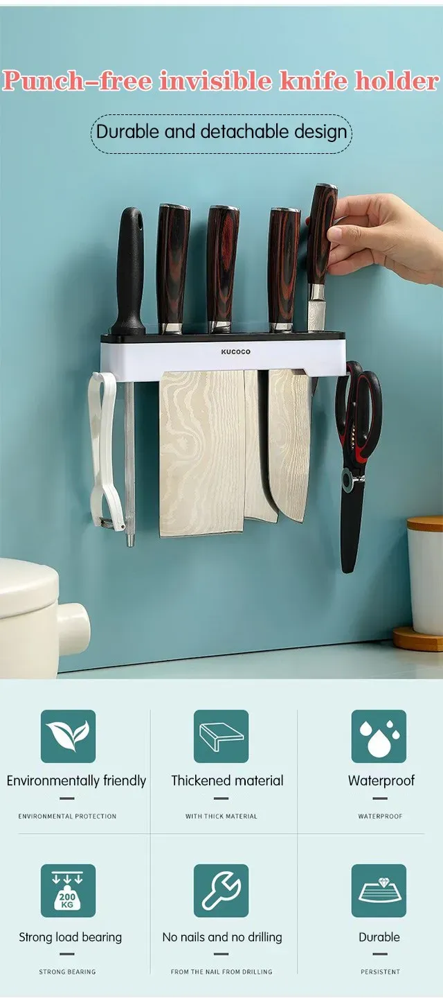 Emplacements de rangement pour couteaux