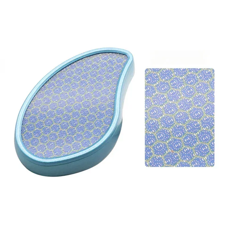 Lime à pieds en verre nano, râpe à callosités, outil exfoliant pour talons, pierre de pédicure 2