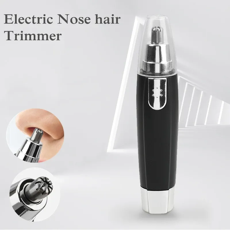 Tondeuse électrique 1 pièce pour oreilles, cou et nez, rasoir à sourcils et tondeuse à cheveux, kit de rasage et de toilettage pour homme et femme 1