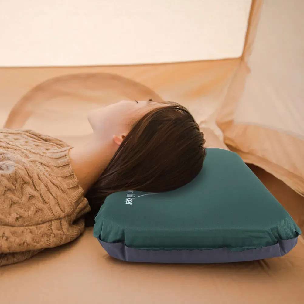 Oreiller de camping en situation
