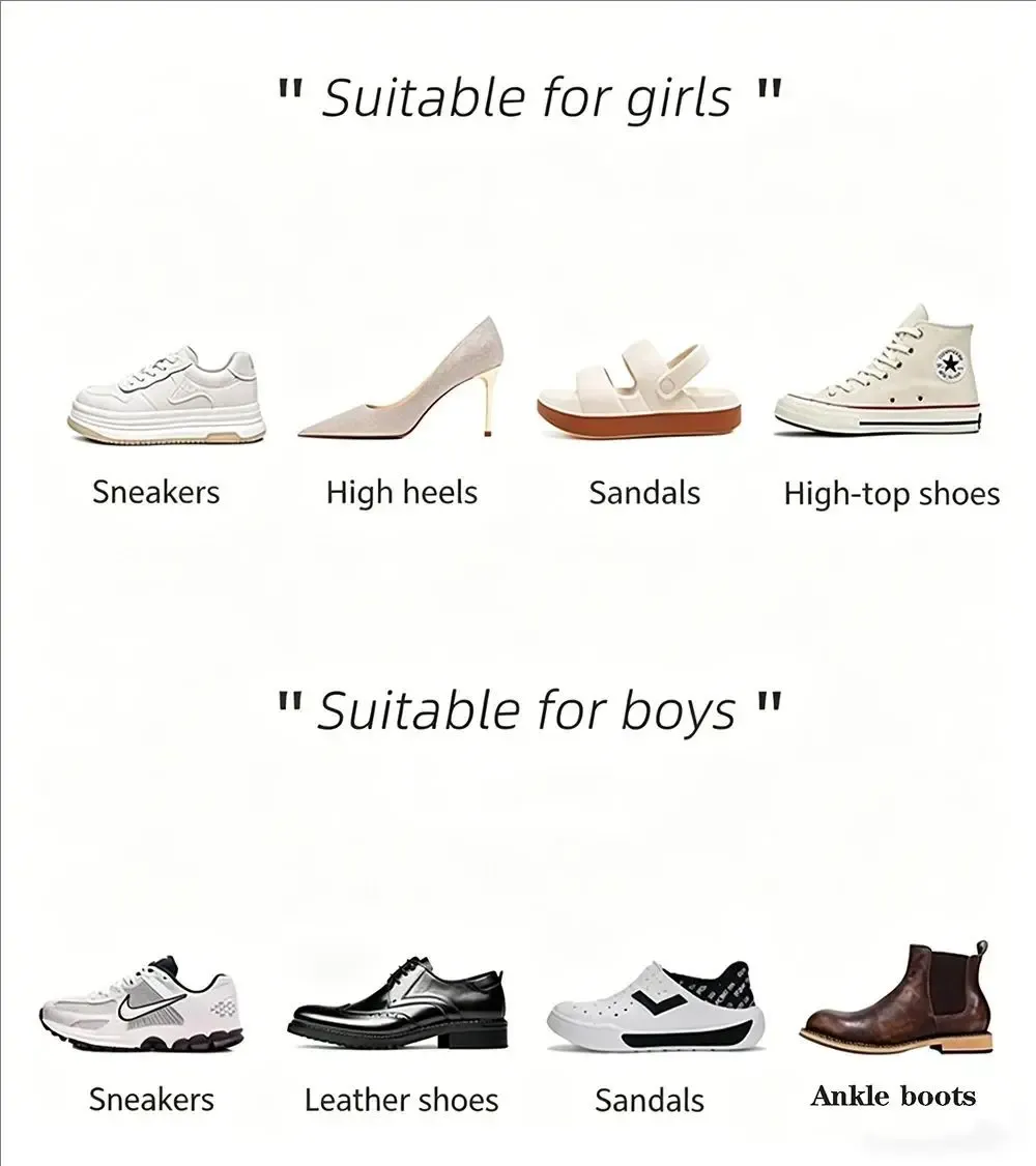 Détail du sac de rangement pour chaussures