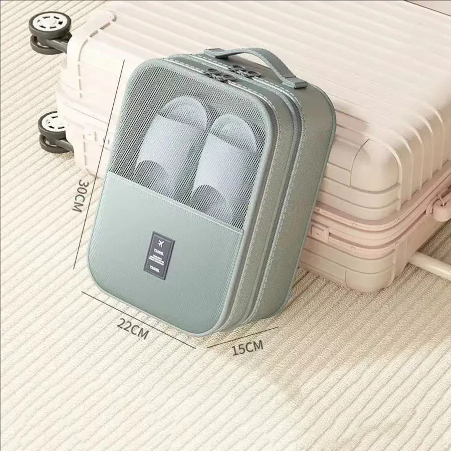 Sac de rangement pour chaussures de voyage imperméable et anti-poussière, grande capacité 7