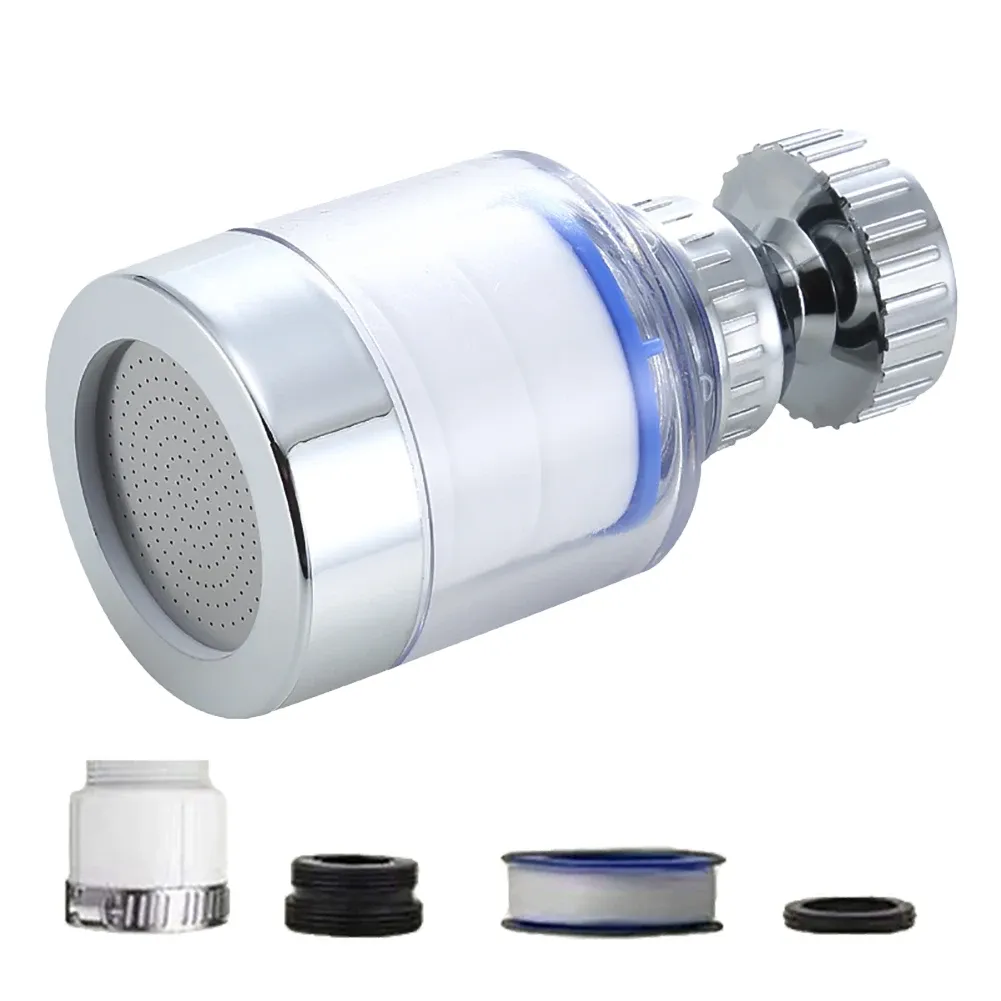 Purificateur d'eau domestique ANICES, filtre de douche, pommeau à pulvérisation 360°, combiné filtrant à cartouche métallique, 15 étages 15