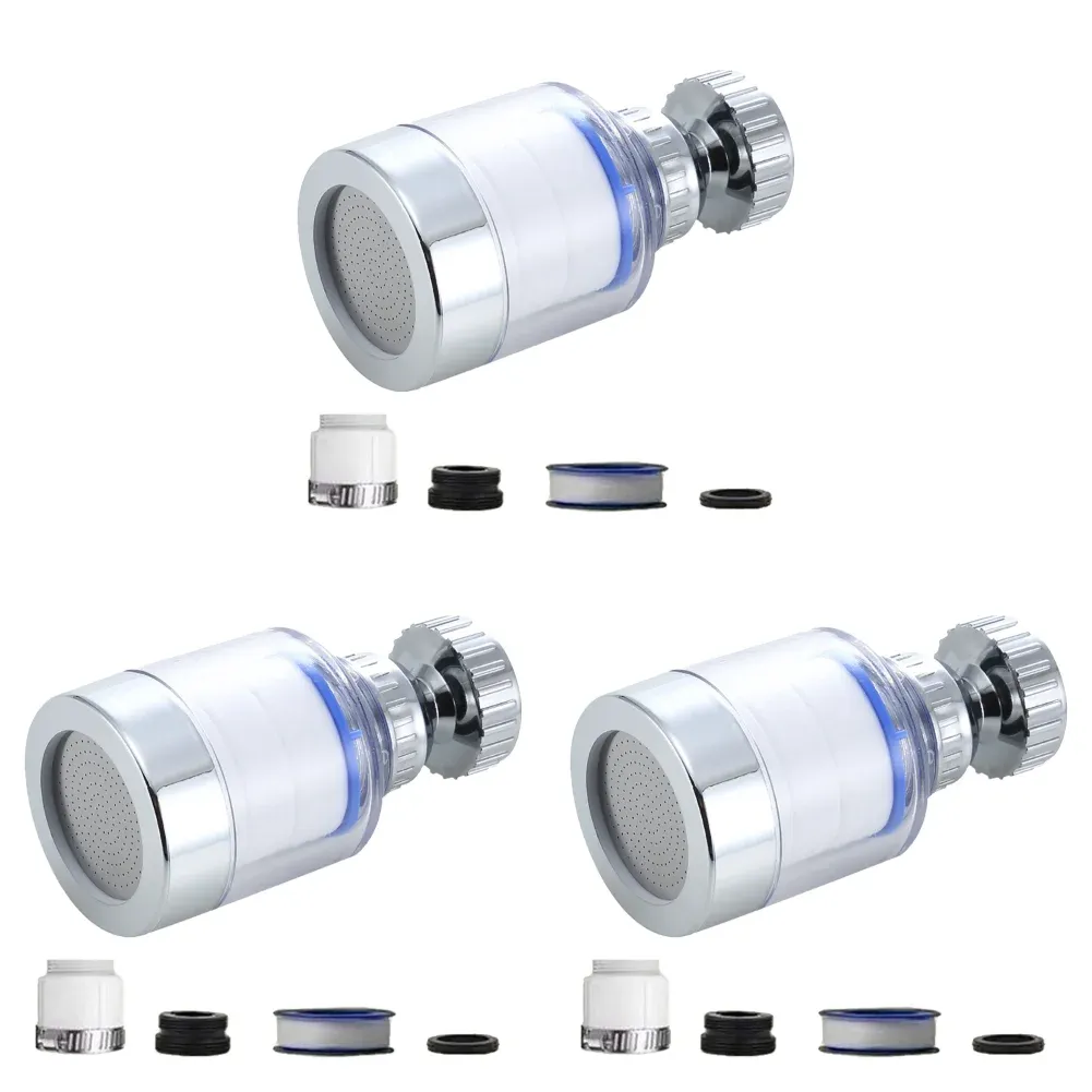 Purificateur d'eau domestique ANICES, filtre de douche, pommeau à pulvérisation 360°, combiné filtrant à cartouche métallique, 15 étages 11