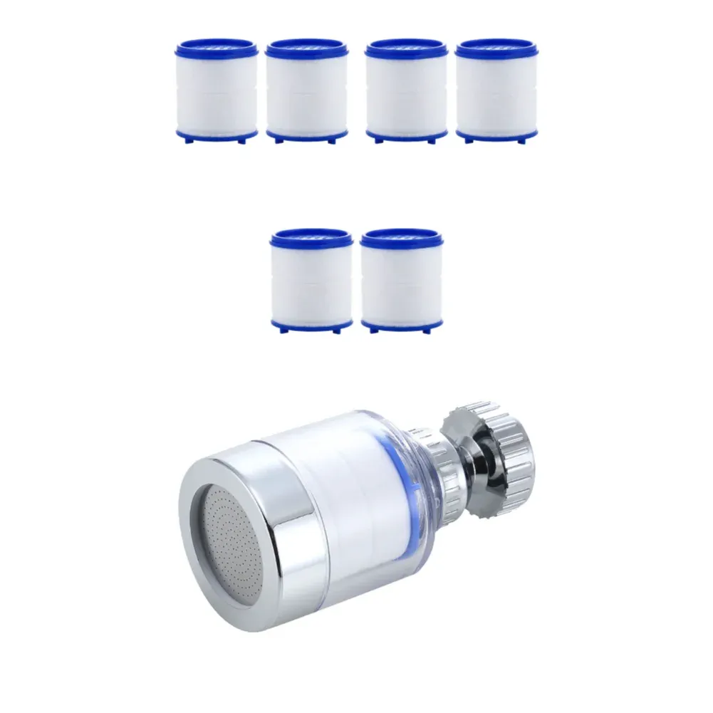 Purificateur d'eau domestique ANICES, filtre de douche, pommeau à pulvérisation 360°, combiné filtrant à cartouche métallique, 15 étages 12
