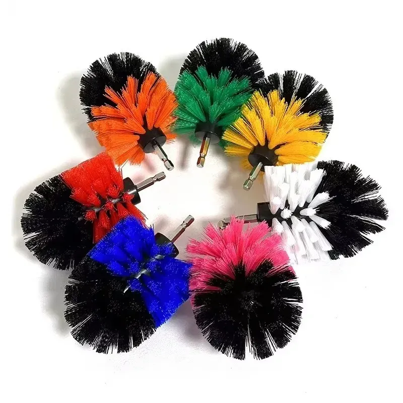 Détail de la brosse en situation d'utilisation