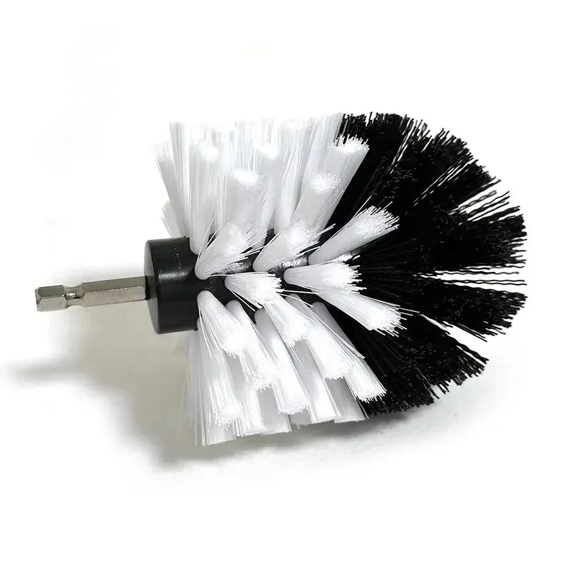 Détail de la brosse en situation d'utilisation