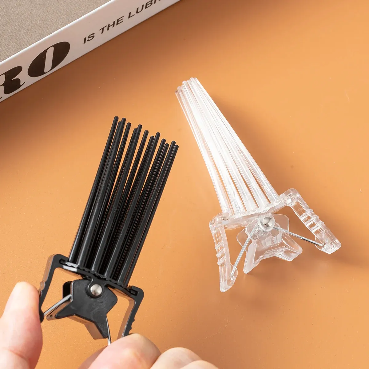 Lot de 2 pinces à cheveux volumisantes pour racines, bigoudis doux et naturels pour femmes 8