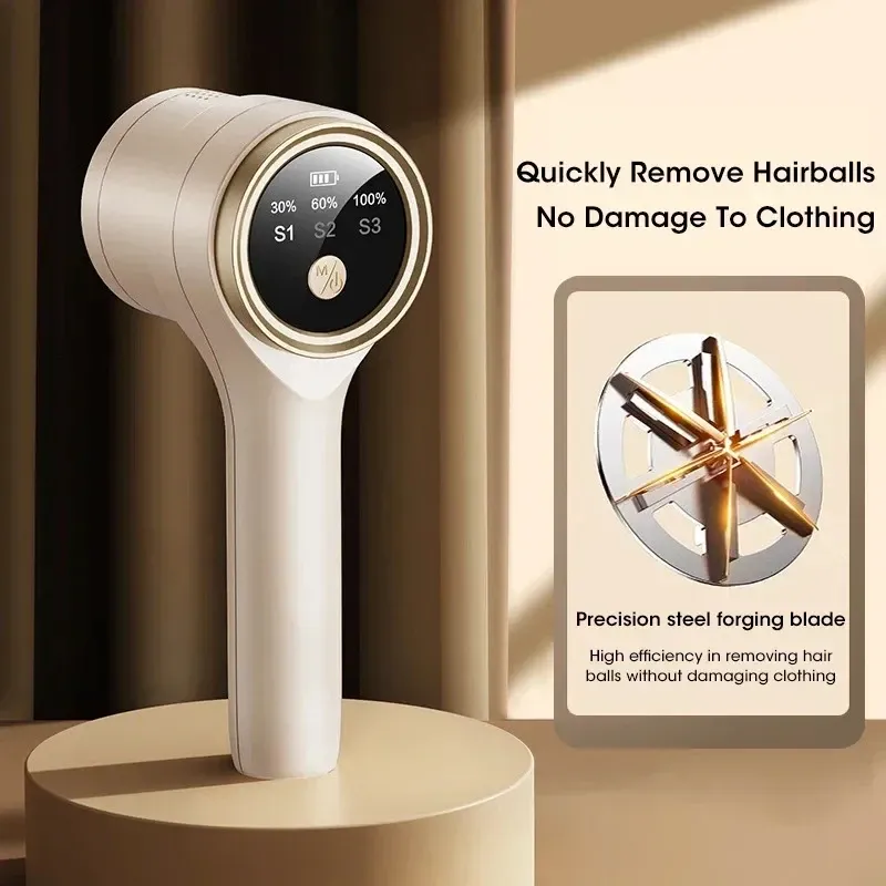 Dissolvant de peluches HOMEFISH pour vêtements, rasoir électrique rechargeable à granulés, élimine les bouloches des tissus 3