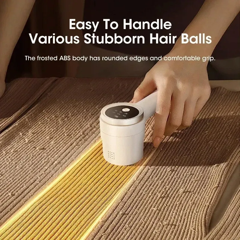 Dissolvant de peluches HOMEFISH pour vêtements, rasoir électrique rechargeable à granulés, élimine les bouloches des tissus 4