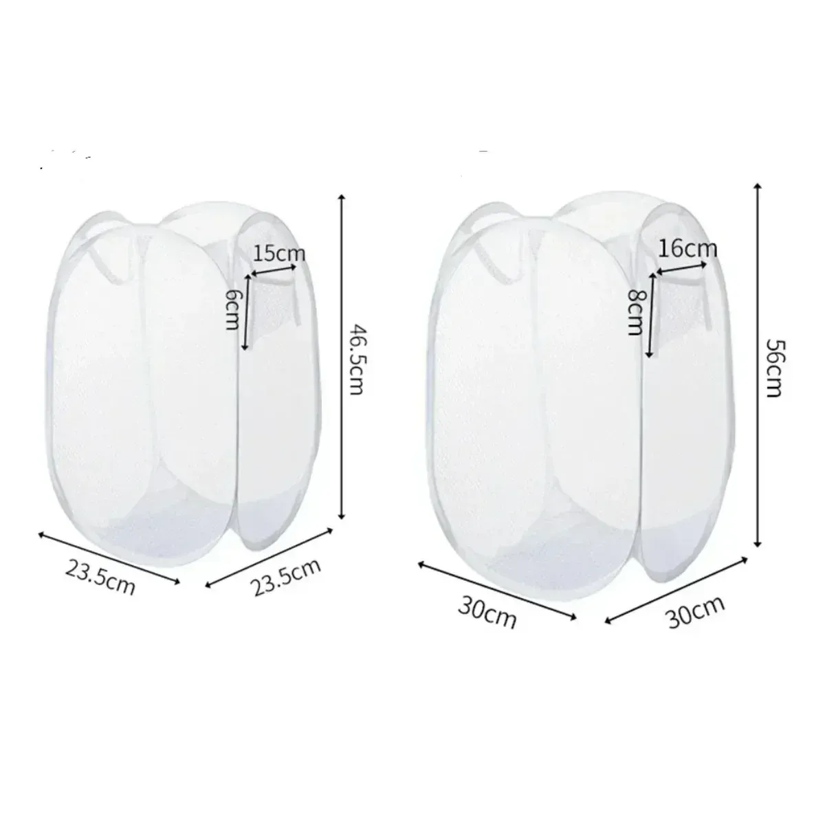 Panier à linge pliable et facile à ranger