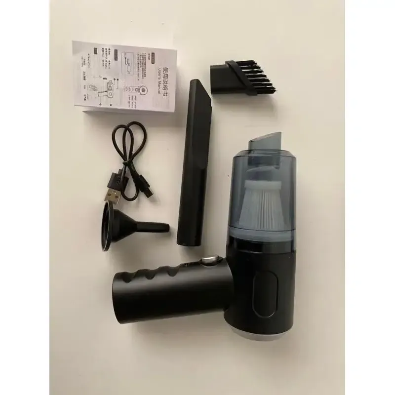 Aspirateur portatif sans fil 2 en 1 pour voiture, soufflage et aspiration, avec embouts multiples 5