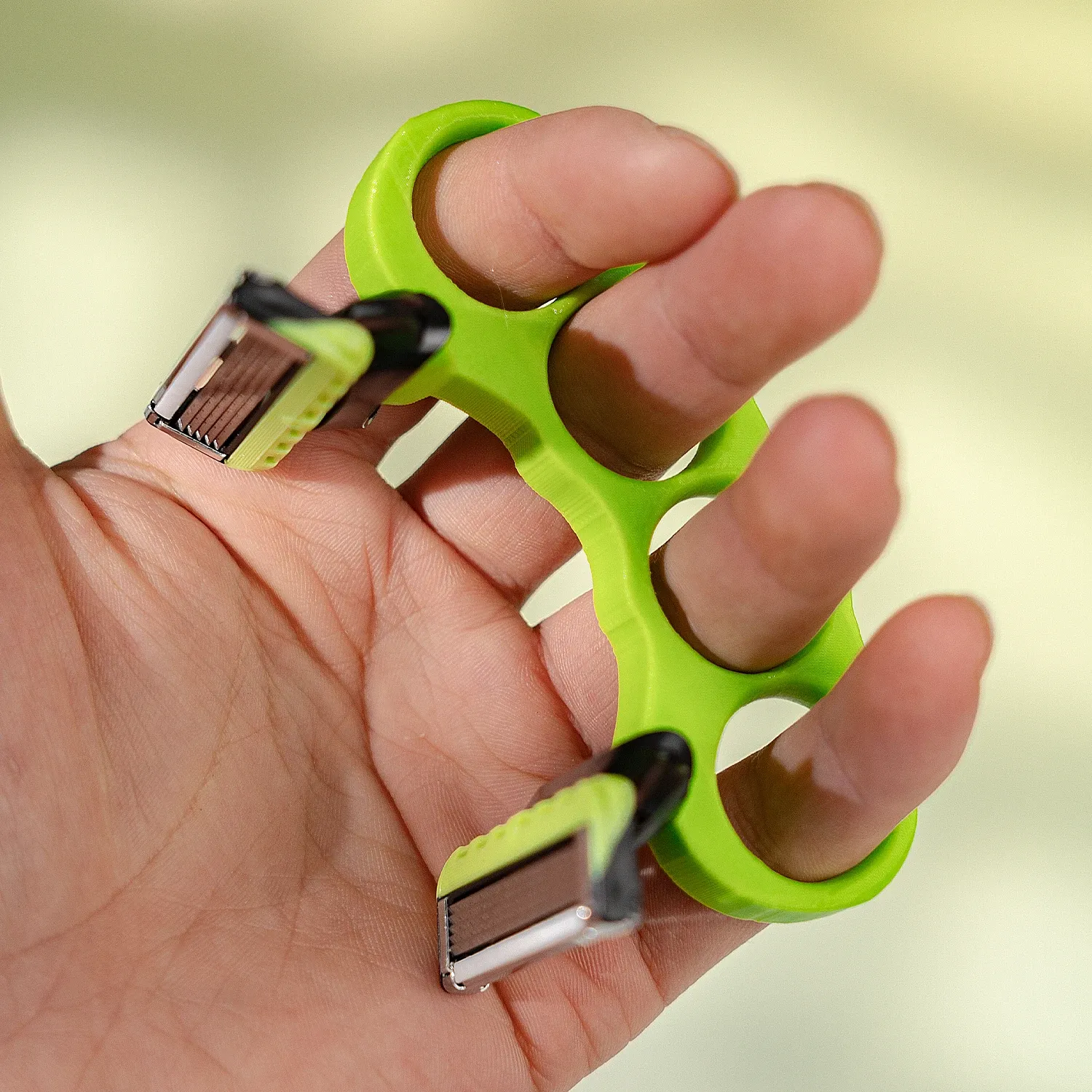 Tondeuse à cheveux rapide à double tête pour hommes et rasoir manuel pour crâne chauve 4