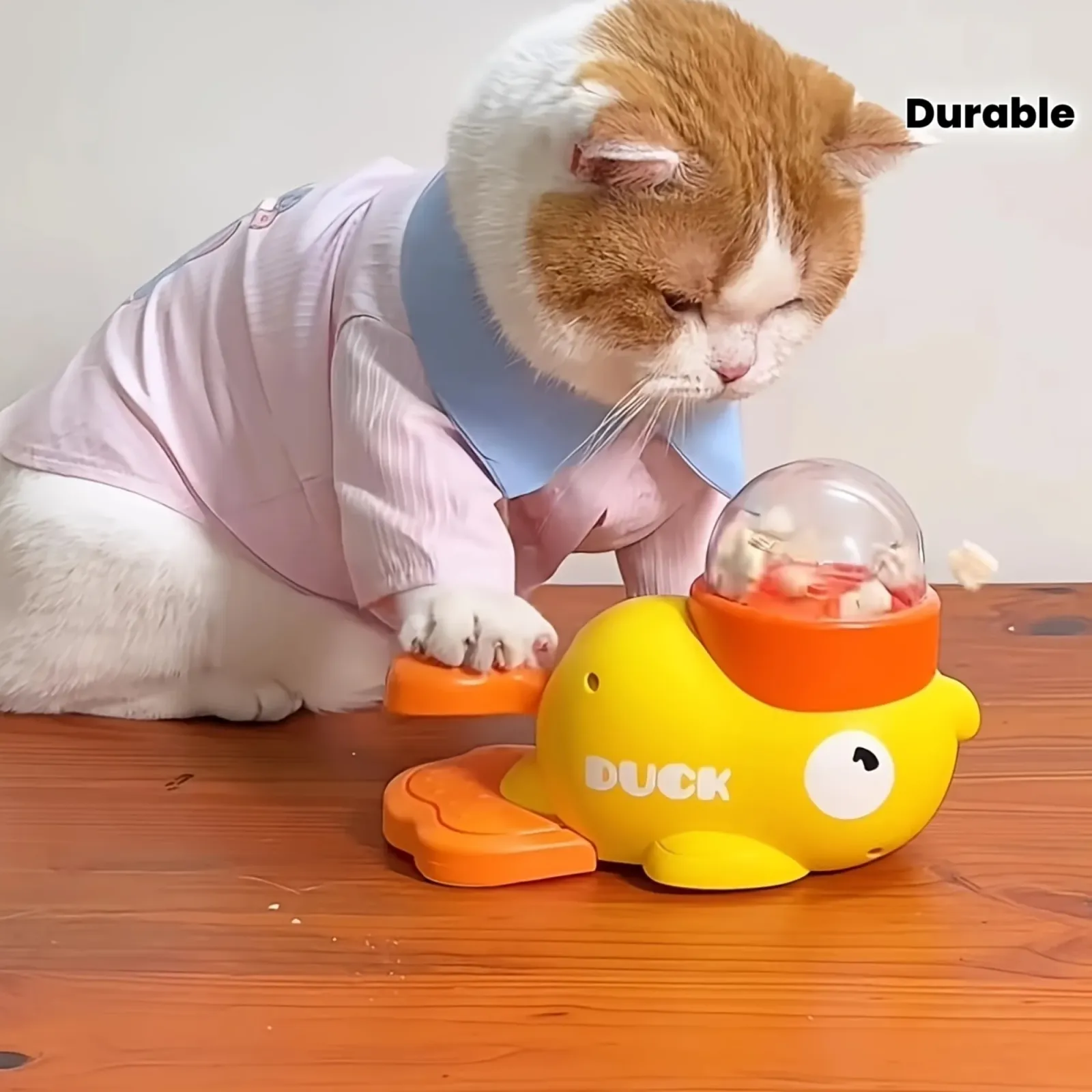 Détail du jouet interactif pour chat