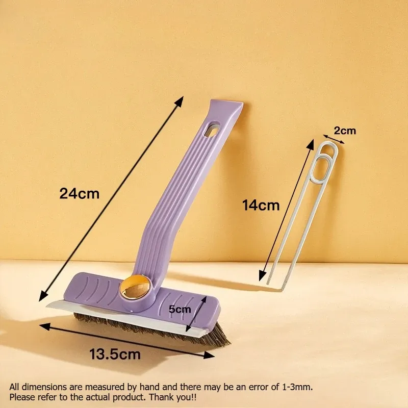 Brosse de nettoyage de carrelage, ambiance cuisine