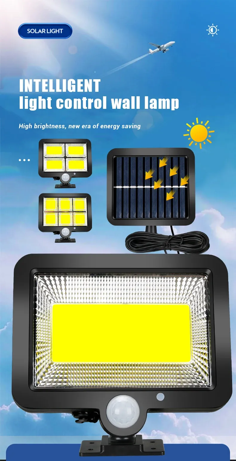 Détail de la lampe solaire