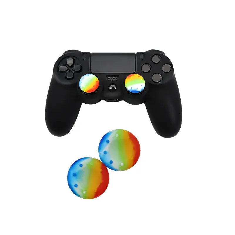 Capuchon antidérapant en silicone pour manette de jeu analogique, compatible PS2, PS3, PS4, PS5, Xbox One, Xbox 360, Xbox Series X, Switch Pro 5