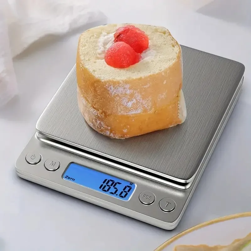 Écran LCD de la balance de cuisine AccuWeight