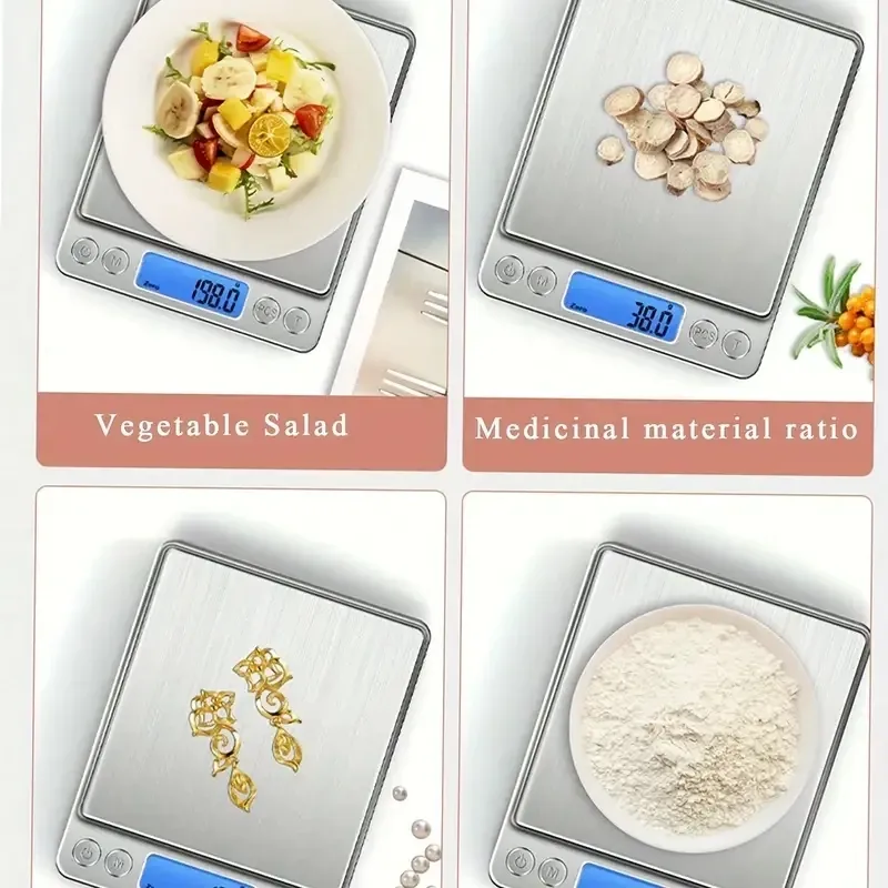 Balance de cuisine AccuWeight vue de profil
