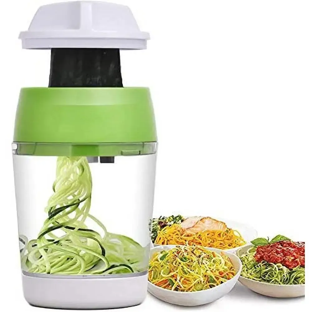 Coupe-légumes en spirale manuel pour carottes, concombres et autres légumes 1