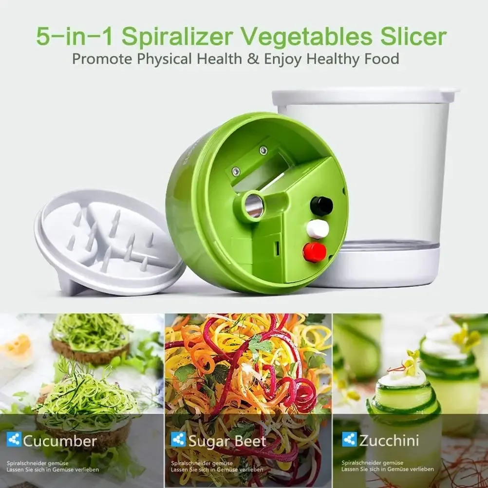 Coupe-légumes en spirale utilisé en cuisine