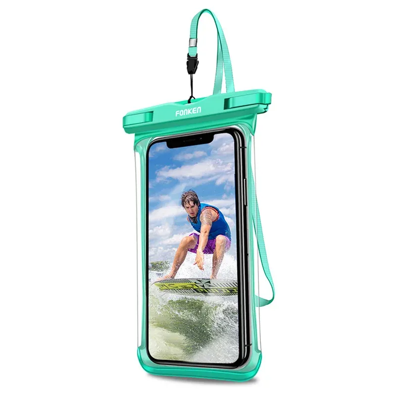 Pochette étanche universelle pour téléphone portable, compatible iPhone, Huawei, Xiaomi et Samsung 12