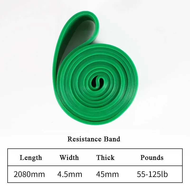 Ensemble de bandes de résistance en latex robustes pour Pilates, entraînement et fitness 8
