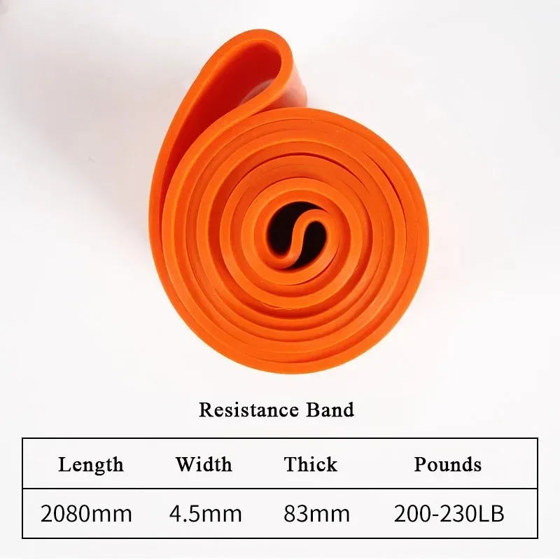 Ensemble de bandes de résistance en latex robustes pour Pilates, entraînement et fitness 10