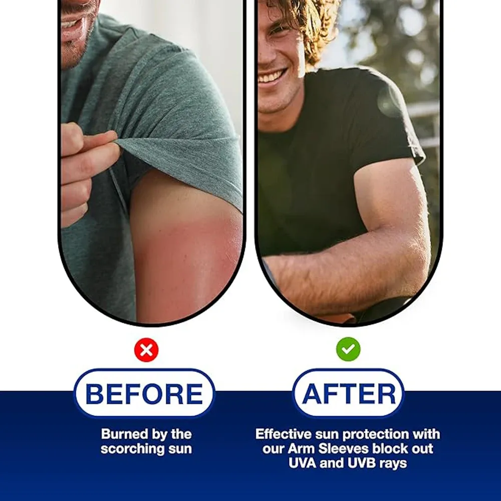 Manchons de protection solaire pour la conduite