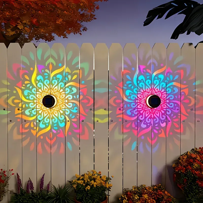 Lampe murale Mandala, vue d'ensemble