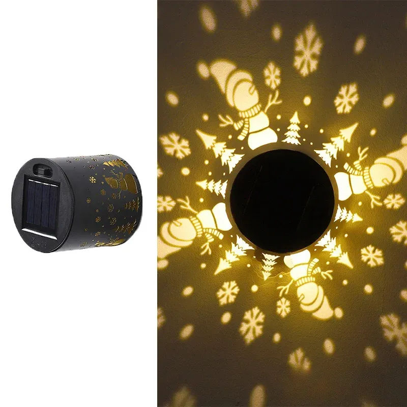Applique murale solaire Mandala, éclairage LED étanche pour clôture, jardin, pelouse, véranda, couloir, cour et décoration murale 9