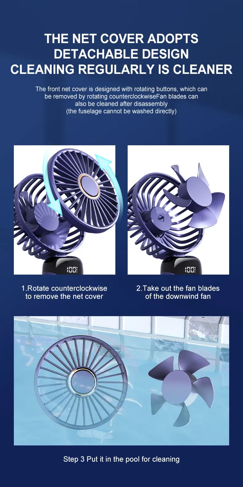 Ventilateur portatif, utilisation au bureau
