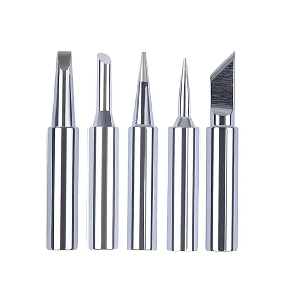 Pointes de fer à souder, lot de 5, compatibles stations de soudage 936/937/938/969, outils et accessoires de soudage 8