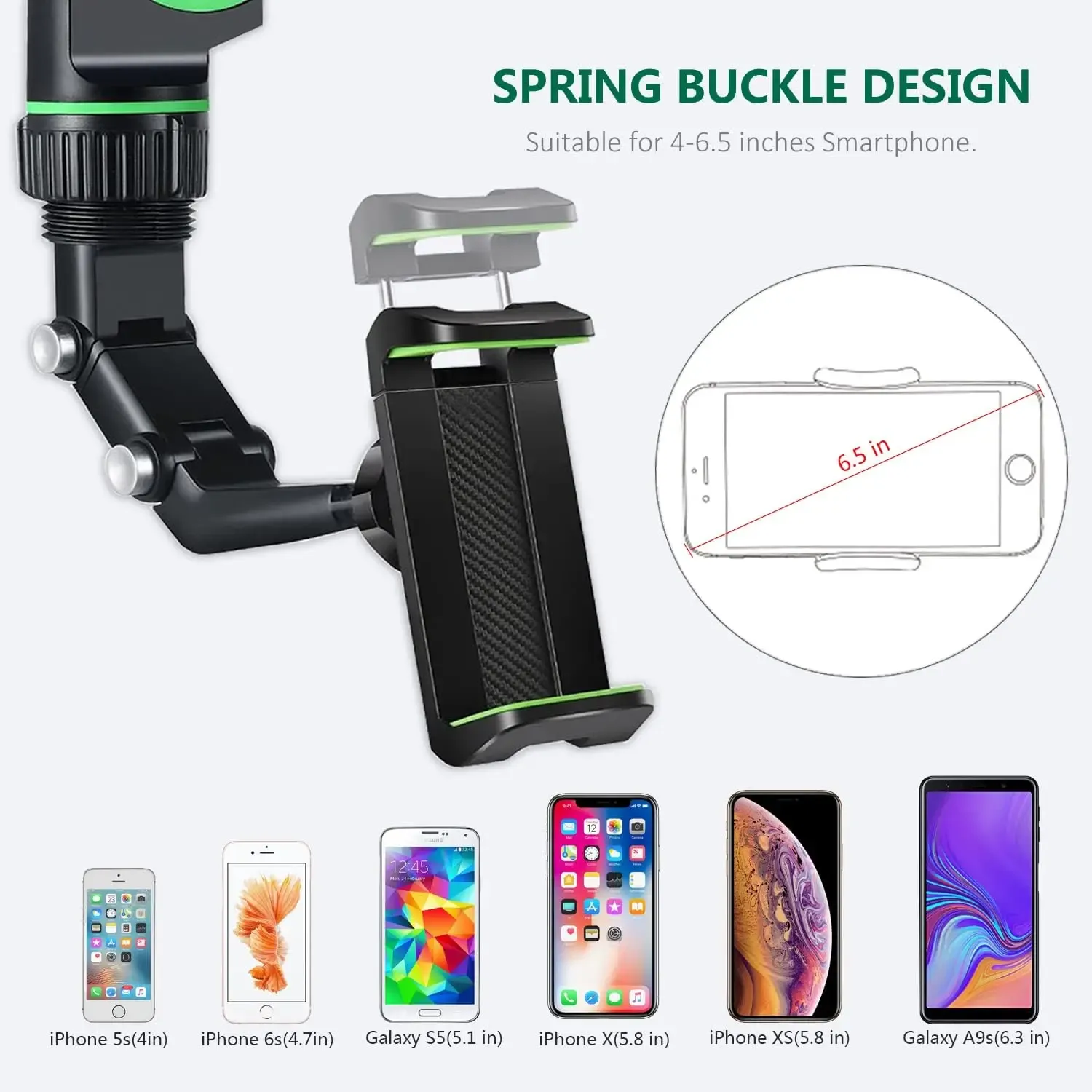 Support de téléphone rotatif pour voiture