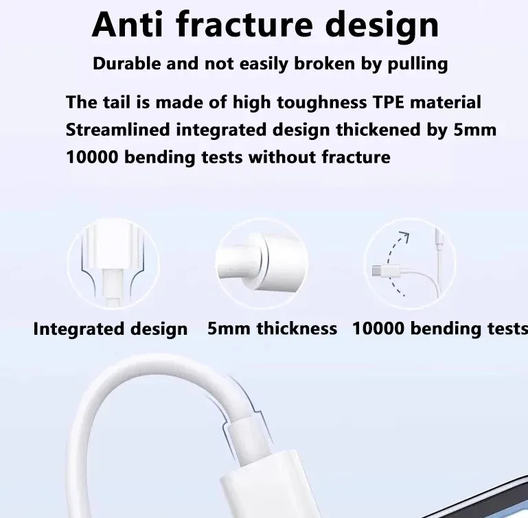 Adaptateur USB-C vers Jack 3.5 mm, vue détaillée