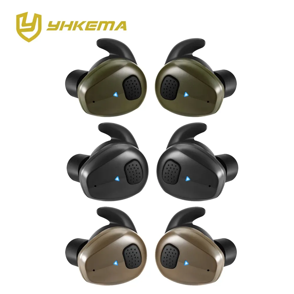 Casque de tir électronique Bluetooth 5.3 avec micro, réduction de bruit et bouchons d'oreille intra-auriculaires 3