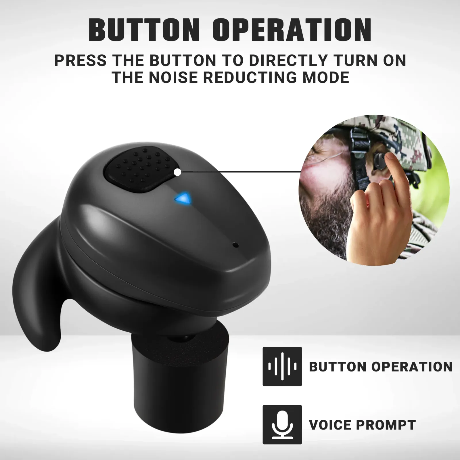 Casque de tir tactique YHKEMA EB10 vue 5