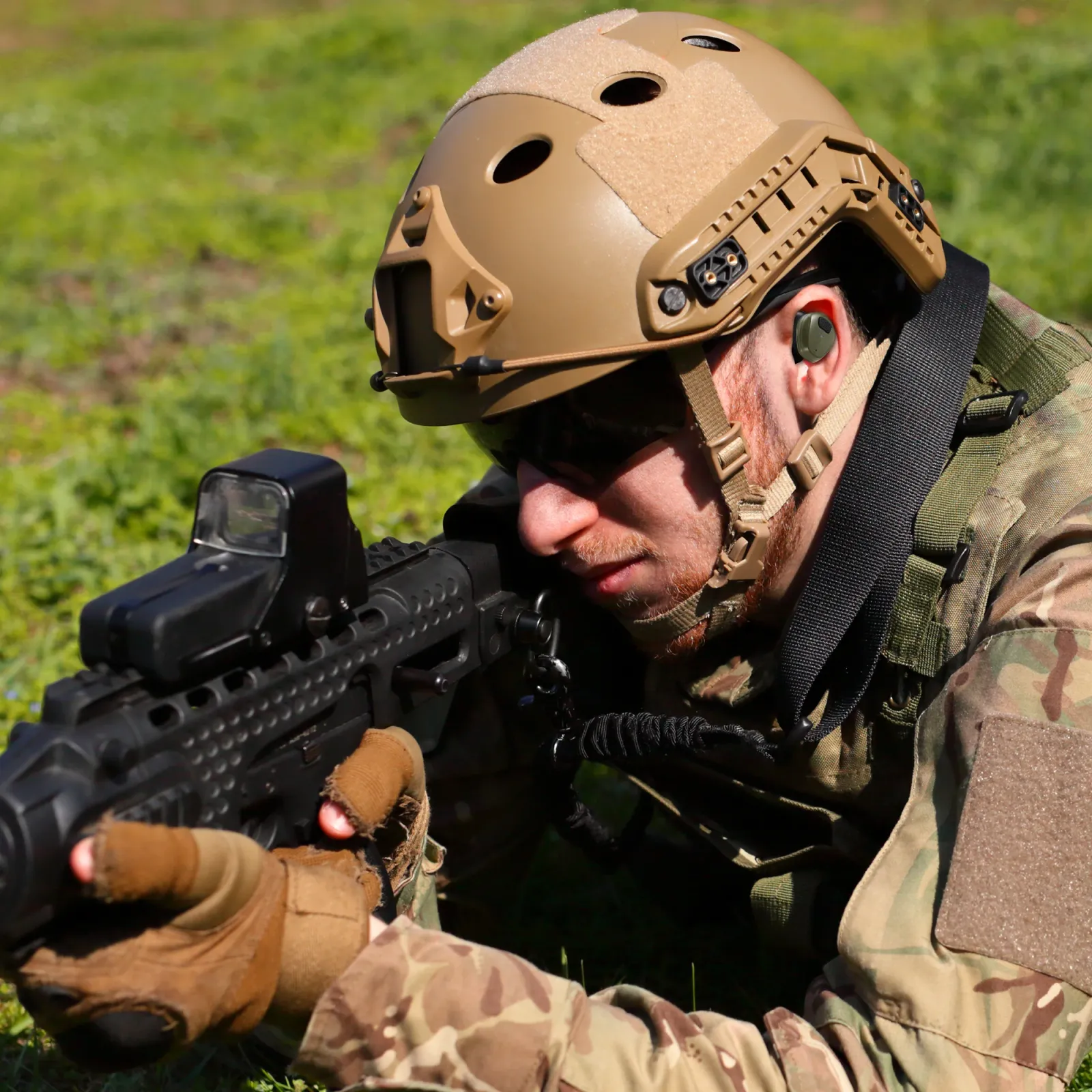 Casque de tir tactique YHKEMA EB10 vue 8