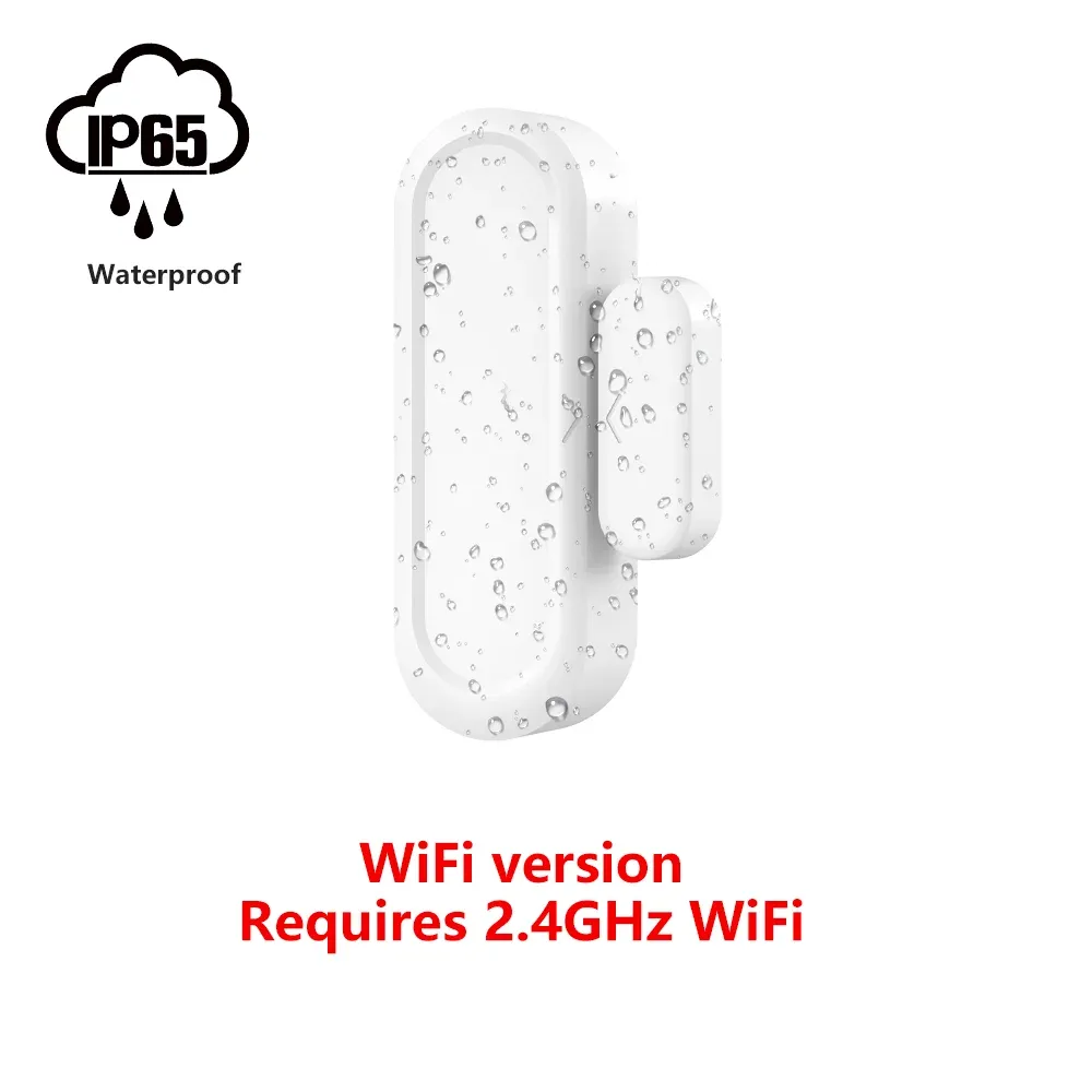 Capteur de porte et fenêtre magnétique Tuya WiFi, alarme de sécurité connectée pour maison intelligente 7