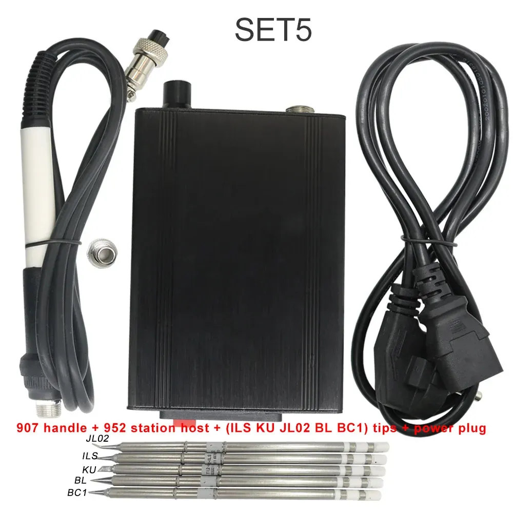 Station de soudage T12 à chauffage rapide, fer à souder électronique numérique T12-952 QUICKO, écran OLED STC T12 7